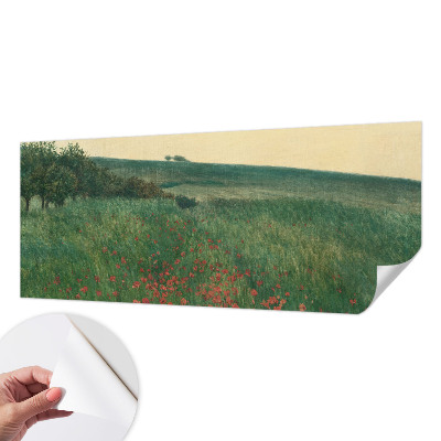 Papier peint panoramique adhésif Makové polia