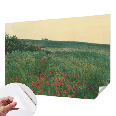 Papier peint panoramique adhésif Makové polia