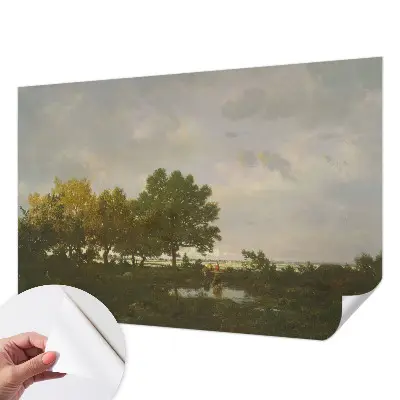 Papier peint photographique intissé paysage forestier
