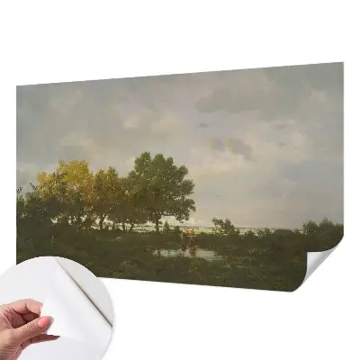 Papier peint photographique intissé paysage forestier