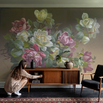 Papier peint chambre ado Kvetinová elegancia