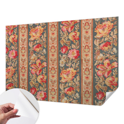 Papier peint chambre garçon Farebné kvety