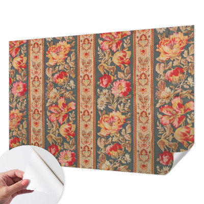 Papier peint chambre garçon Farebné kvety
