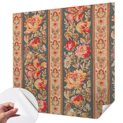 Papier peint chambre garçon Farebné kvety