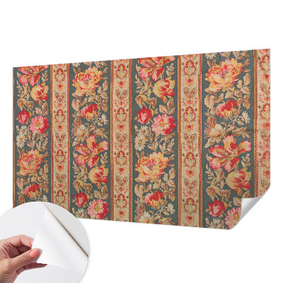 Papier peint chambre garçon Farebné kvety