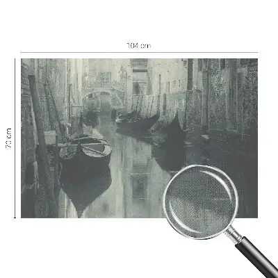 Papier peint photo imprimé sur tissu non tissé Vieux canal