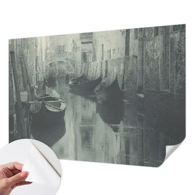 Papier peint photo imprimé sur tissu non tissé Vieux canal