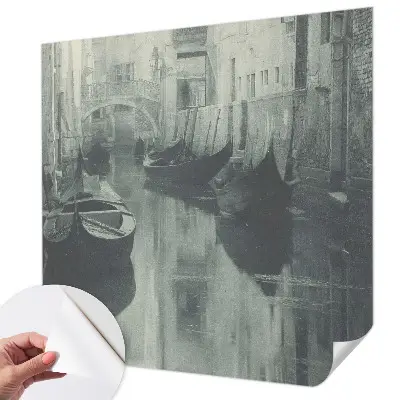 Papier peint photo imprimé sur tissu non tissé Vieux canal
