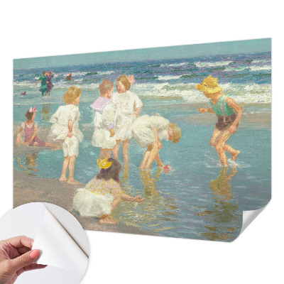 Papier peint panoramique adhésif Detstvo na pláži