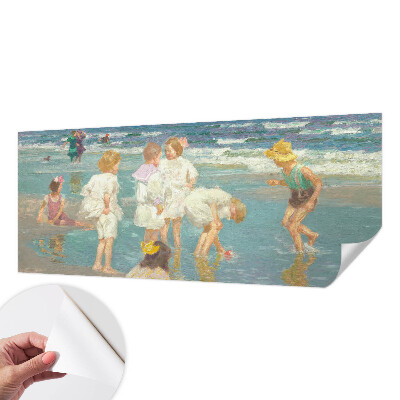 Papier peint panoramique adhésif Detstvo na pláži