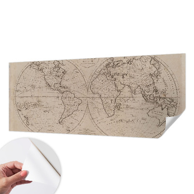 Papier peint chambre adulte cocooning Stará mapa