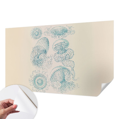 Papier peint tendance chambre adulte Morské medúzy