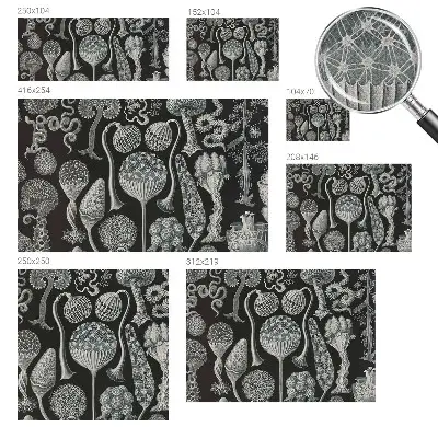 Papier peint intissé Plantes magiques