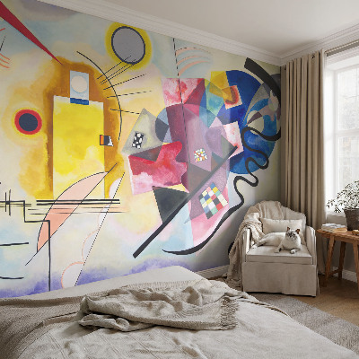 Papier peint chambre garçon Farebná abstrakcia