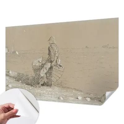 Papier peint photo sur tissu non tissé Scène nostalgique