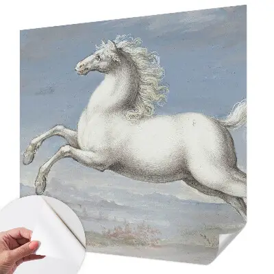 Papier peint photographique intissé Chevaux en saut