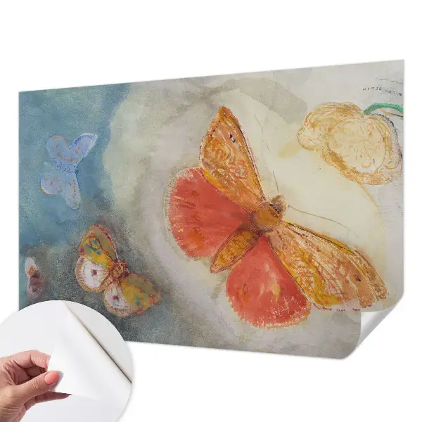 Papier peint intissé Papillons colorés