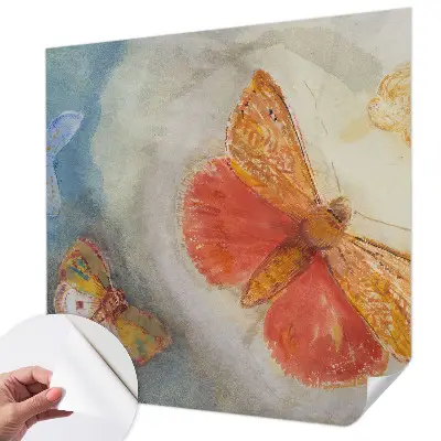 Papier peint intissé Papillons colorés