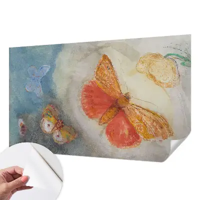 Papier peint intissé Papillons colorés