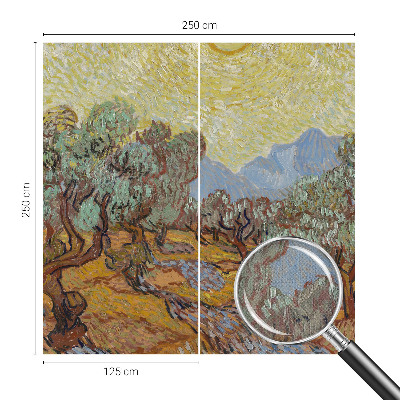 Papier peint panoramique adhésif Olivovníky