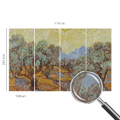 Papier peint panoramique adhésif Olivovníky