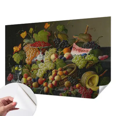 Papier peint photographique sur tissu non tissé Composition des fruits