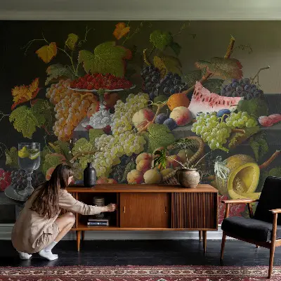 Papier peint photographique sur tissu non tissé Composition des fruits