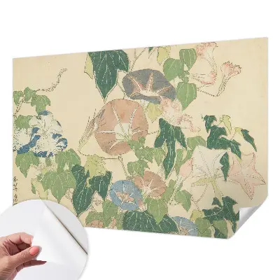 Papier peint intissé imprimé élégance florale