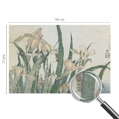 Papier peint intissé Iris délicats