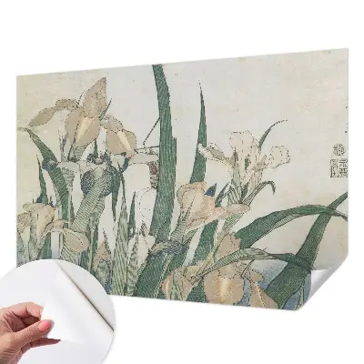 Papier peint intissé Iris délicats
