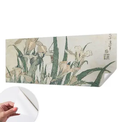 Papier peint intissé Iris délicats