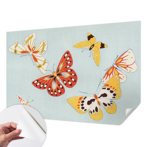 Papier peint chambre parentale Umelecké motýle