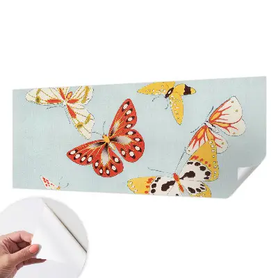 Papier peint photo imprimé sur tissu non tissé Papillons artistiques