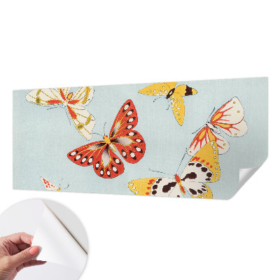 Papier peint chambre parentale Umelecké motýle