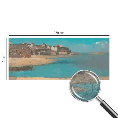 Papier peint photo grand format pour le mur Un village tranquille