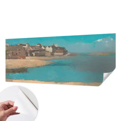 Papier peint photo grand format pour le mur Un village tranquille