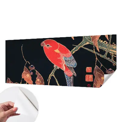 Papier peint photographique sur tissu non tissé Oiseau exotique