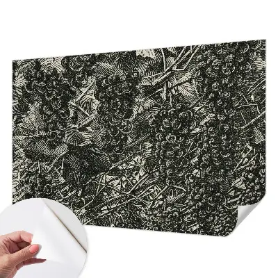 Papier peint intissé imprimé Empreinte de raisin