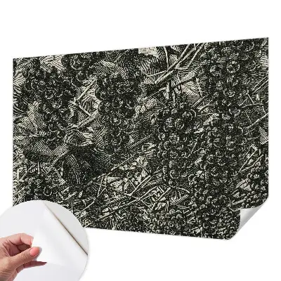Papier peint intissé imprimé Empreinte de raisin