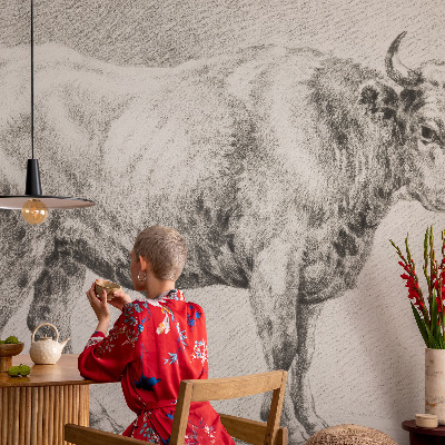 Papier peint tendance chambre adulte Býčia ceruzka