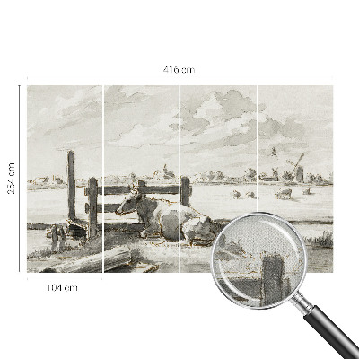 Papier peint panoramique pas cher Vidiecka idylka
