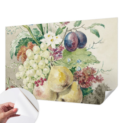 Déco papier peint salon Kvety a ovocie