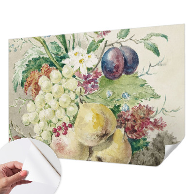 Déco papier peint salon Kvety a ovocie