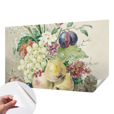 Déco papier peint salon Kvety a ovocie