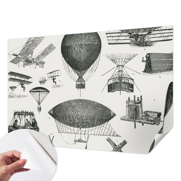 Papier peint panoramique adhésif História letectva