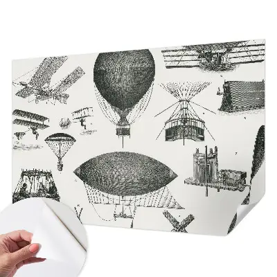 Papier peint photo grand format pour le mur Histoire de l'aviation