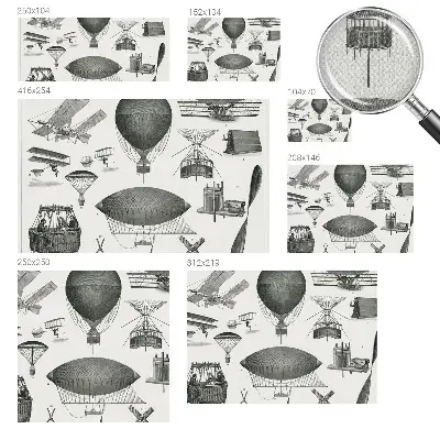 Papier peint photo grand format pour le mur Histoire de l'aviation