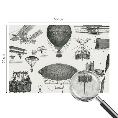 Papier peint panoramique adhésif História letectva