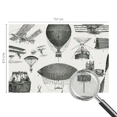 Papier peint photo grand format pour le mur Histoire de l'aviation