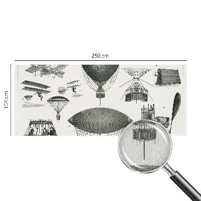 Papier peint panoramique adhésif História letectva